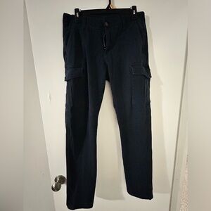 U.S. Polo Assn. Men's Black Cargo Pants